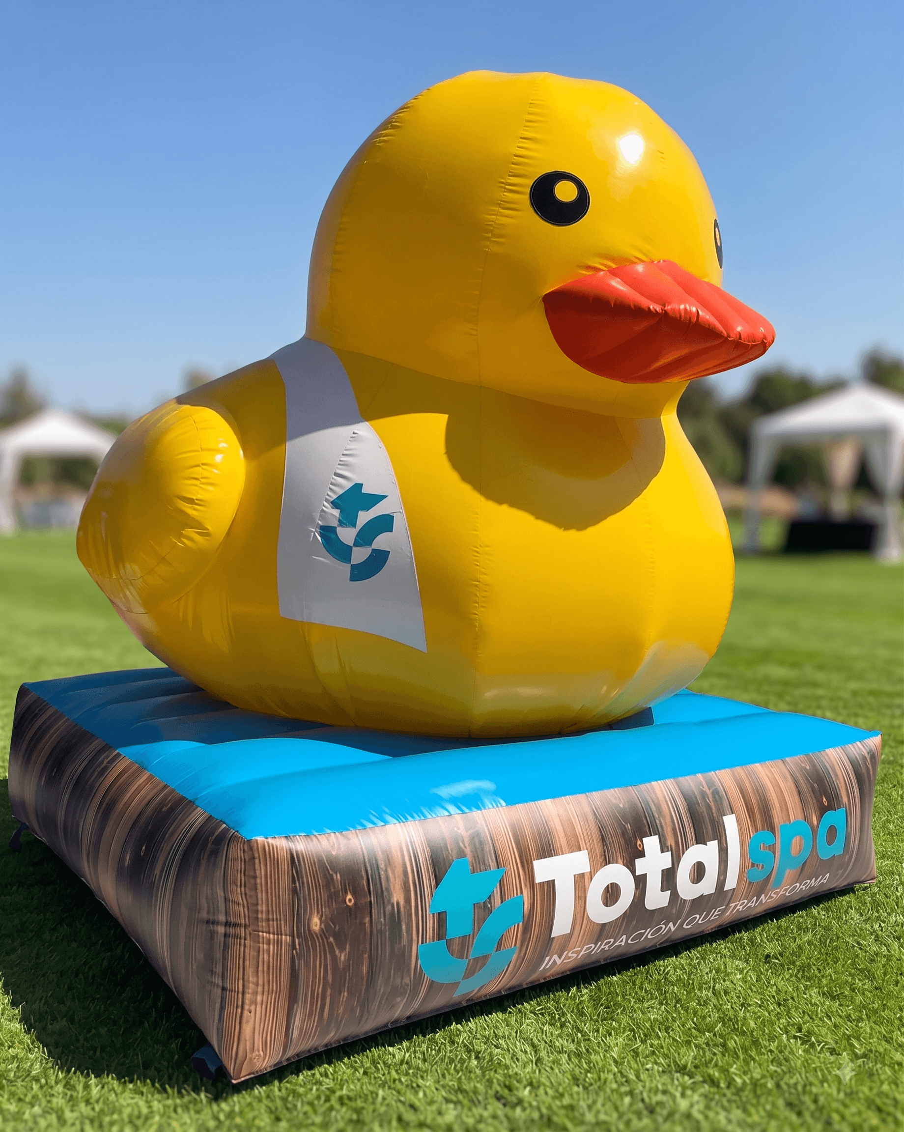 Pato de hule gigante para TotalSpa